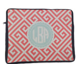 Monogrammed Laptop Case