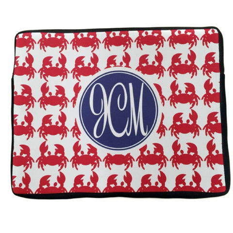 Monogrammed Laptop Case  