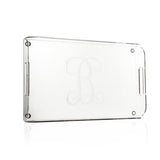 Monogrammed Acrylic Serving Tray