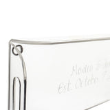 Monogrammed Bar Tray  