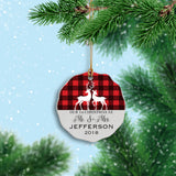 Mr. and Mrs. Christmas Ornament