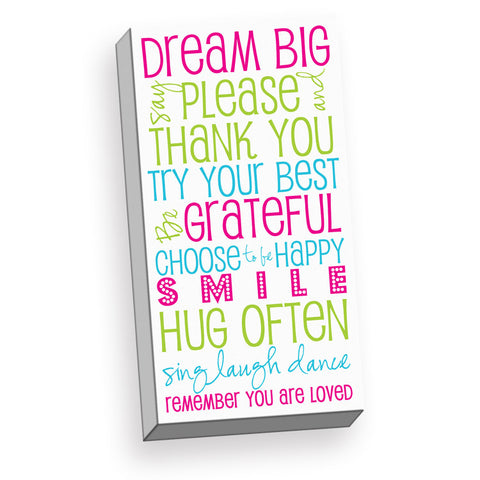Dream Big Nursery Wall Art