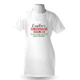 Personalized Gingerbread Baking Co Apron