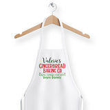 Personalized Gingerbread Baking Co Apron