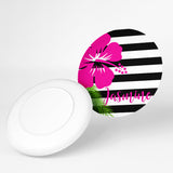 Personalized Hibiscus Plate