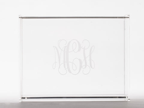 Monogrammed Jewelry Box
