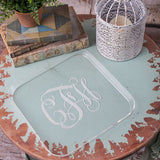 Monogram Acrylic Tray