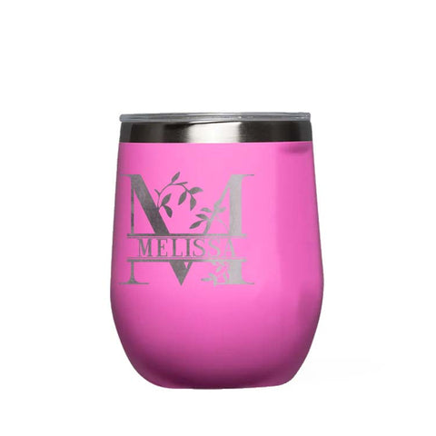 Miami Pink Stemless Wine Corkcicle