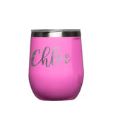 Miami Pink Stemless Wine Corkcicle