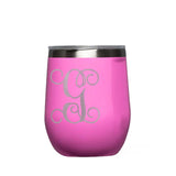 Miami Pink Stemless Wine Corkcicle