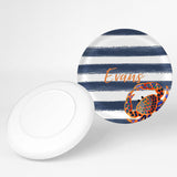 Personalized Watercolor Crab Plate