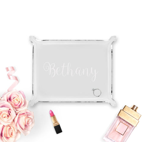 Personalized Vanity Tray