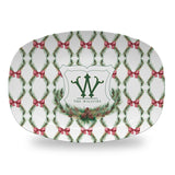 Personalized Christmas Pines Tray