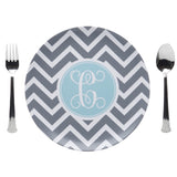 Monogram Melamine Plate
