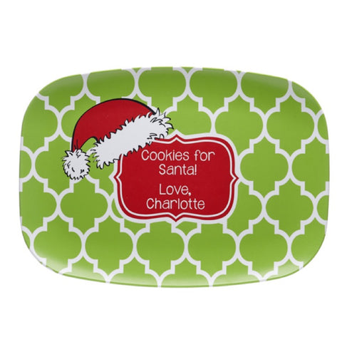 Personalized Christmas Cookie Platter  