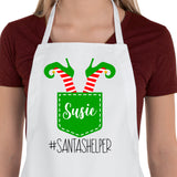 Personalized Santas Helper Apron