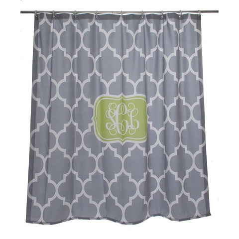 Monogram Shower Curtain