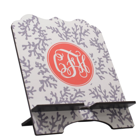 Personalized Cookbook Stand  Tablet Holder