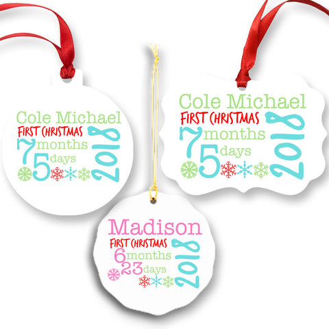 Baby's First Christmas Ornament