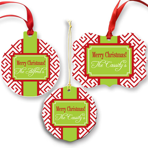 Personalized Christmas Ornaments