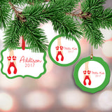 Personalized Ballerina Ornament