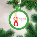 Personalized Ballerina Ornament