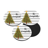 Personalized Christmas  Coaster Set 