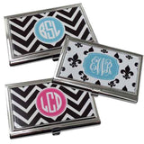 Monogram Business Card Case