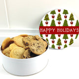 Cookies in Chirstmas Tree  Tin