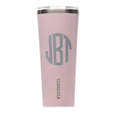 Monogrammed Rose Corkcicle Tumbler