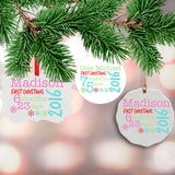 Baby's First Christmas Ornament