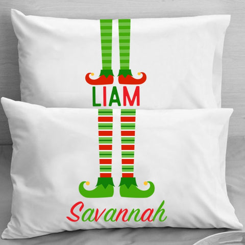 Christmas Elf Pillowcase