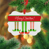 Personalized Elf Ornament