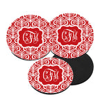 Monogram Christmas Coasters 