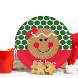Christmas Gingerbread Face Plate