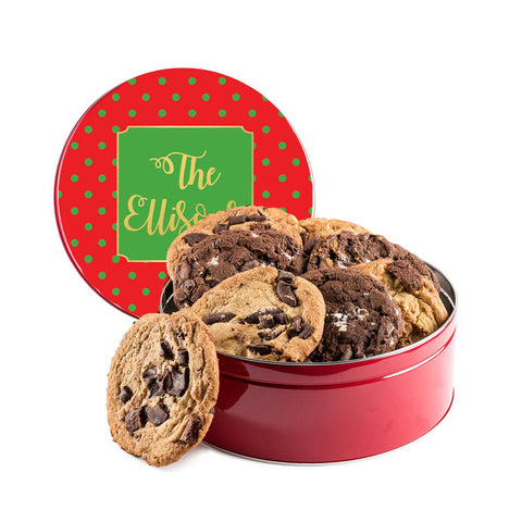 Personalzied Baked Goods Round Tin