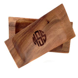 Monogrammed Wooden Appetizer Tray