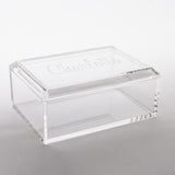 Personalized Acrylic Box with Lid  