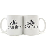 Mr. and Mrs. Coffee Mug Set  