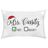 Naughty or Nice Pillow Case Set