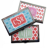Monogram Business Card Case