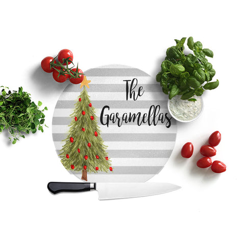 Personalized Christmas Cutting Board