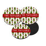 Christmas Treee Beverage Coasters