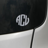 Monogram Stickers & Decals  