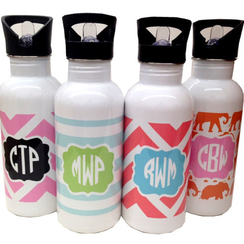 Monogrammed Water Bottle
