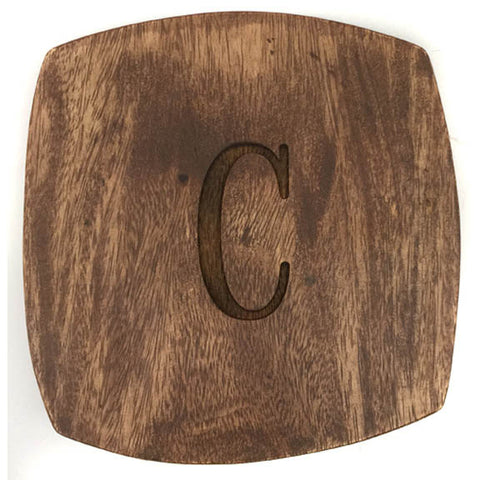 Monogrammed Wood Appetizer Board