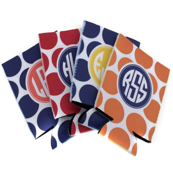 Monogram Bridesmaids Koozies