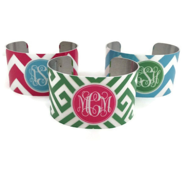 Bracelt Graduation Gift Idea Monogram Colors