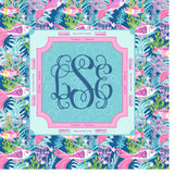 Mahjong Mat - Koi Fish