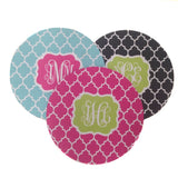 Round Mousepad with Monograms